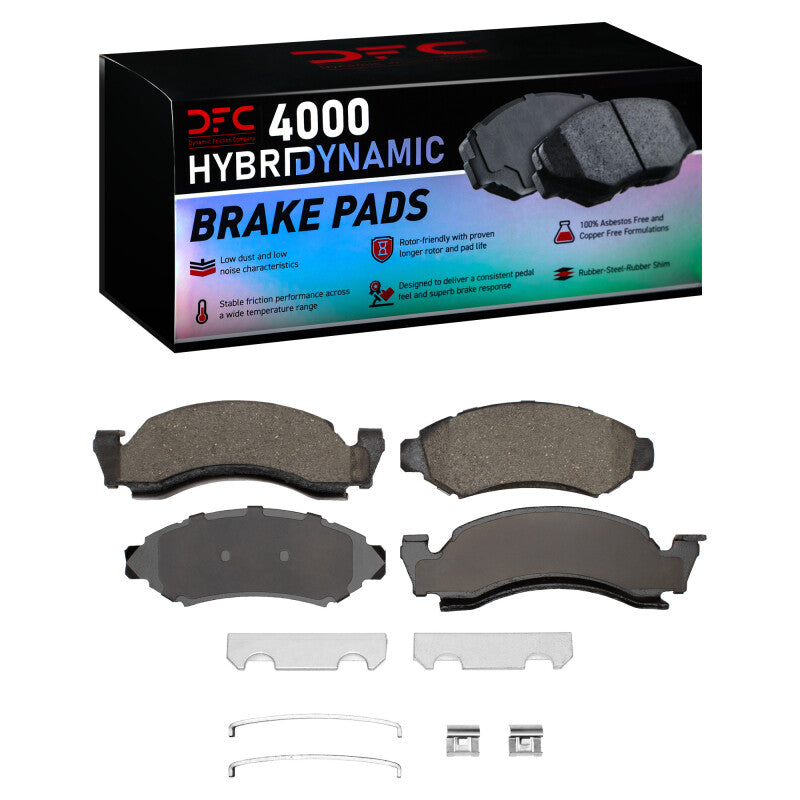 DFC DFC 4000 HybriDynamic Brake Pads Brakes, Rotors & Pads Brake Pads - OE main image