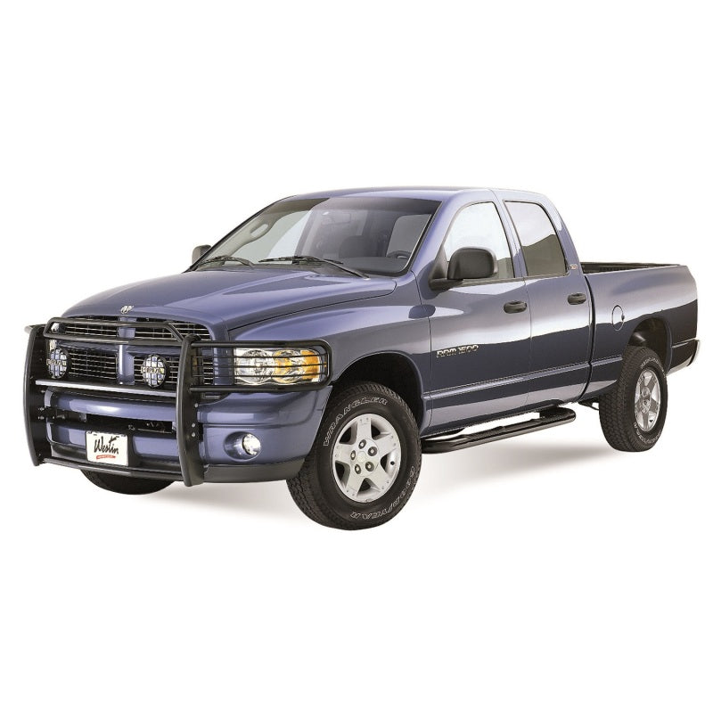 Westin 2002-2008 Dodge Ram 1500 Quad Cab Signature 3 Nerf Step Bars - Black 25-2315 25-2315 Photo - Mounted