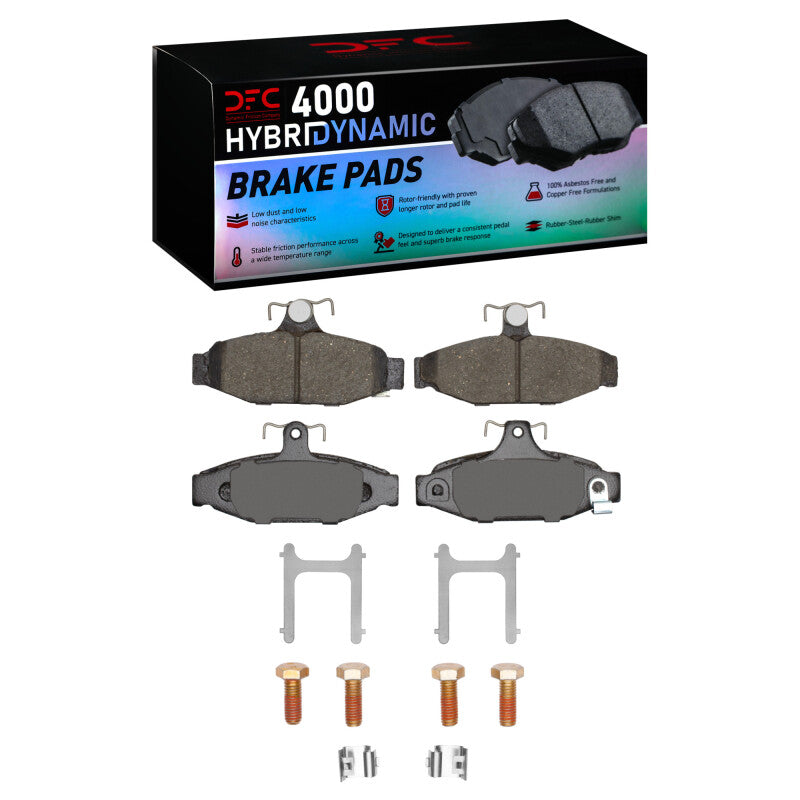 DFC DFC 4000 HybriDynamic Brake Pads Brakes, Rotors & Pads Brake Pads - OE main image