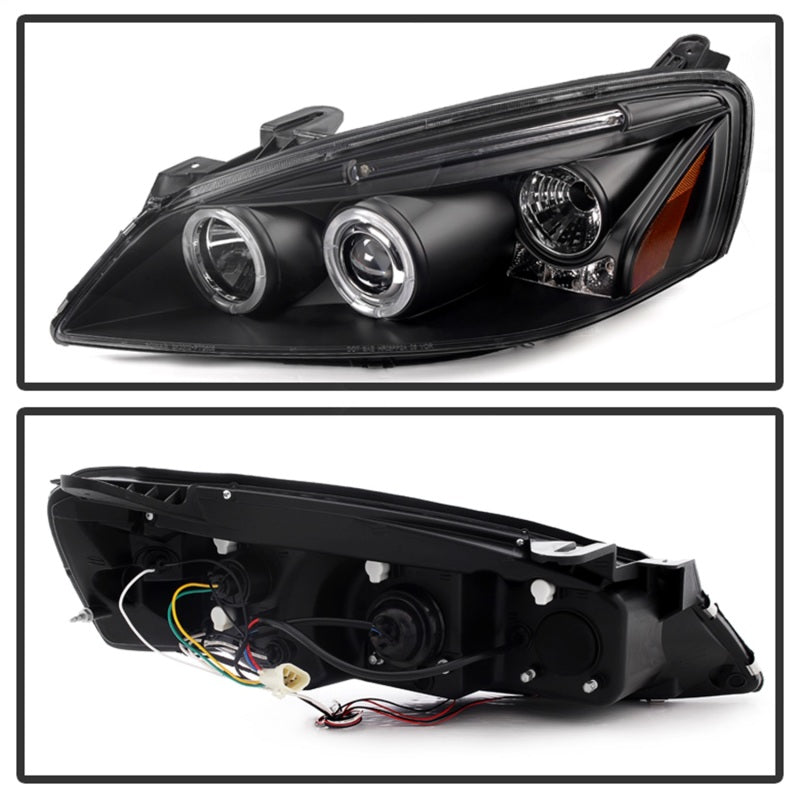 Spyder Pontiac G6 2/4DR 05-08 Projector Headlights LED Halo LED Blk PRO-YD-PG605-HL-BK 5011596 5011596 Photo - Unmounted