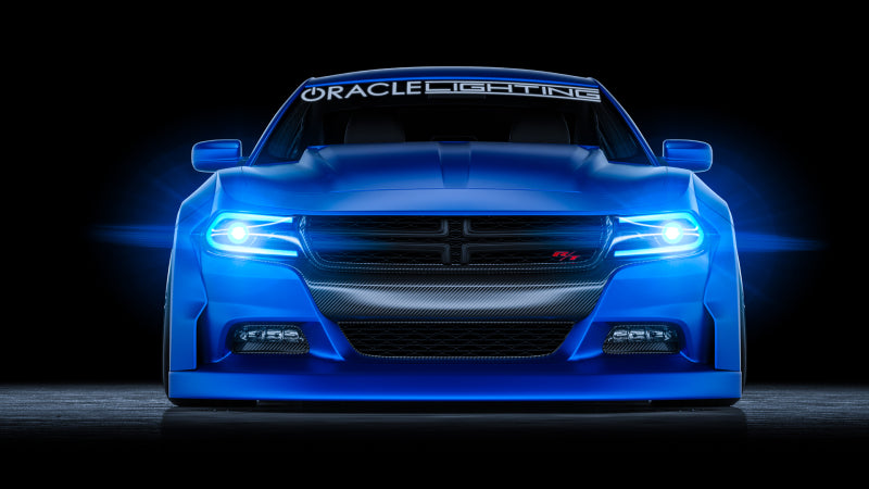 ORACLE Lighting Oracle 15-21 Dodge Charger RGB+W DRL Headlight DRL Upgrade Kit - ColorSHIFT w/ Simple Controller 1443-504 1443-504 User 6