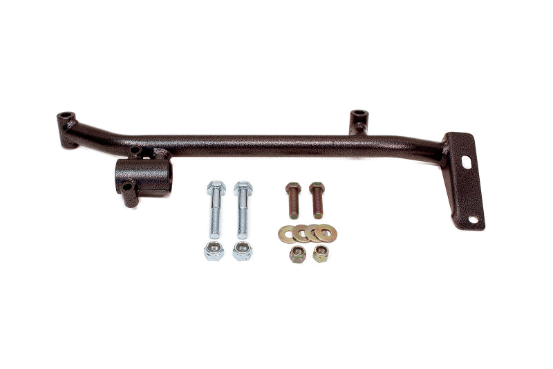 BMR 93-02 F-Body Manual Steering Bracket (For Stock K-Member Only) - Black Hammertone RK003H RK003H User 1