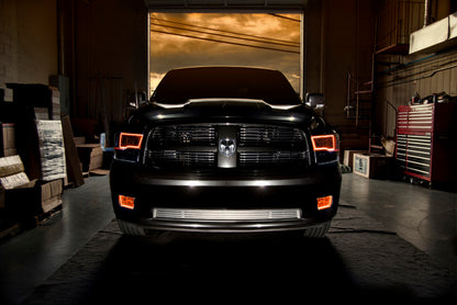 ORACLE Lighting 09-18 RAM 1500 Sport ColorSHIFT Halo Headlights - Blk Housing w/RF Controller 8906-330 8906-330 User 8