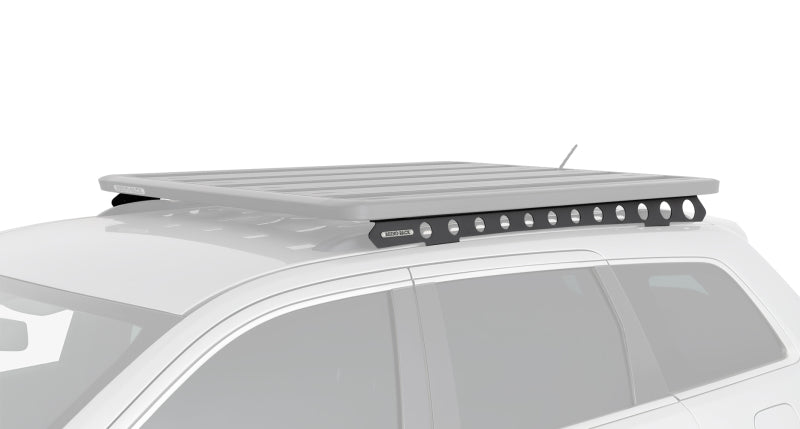 Rhino-Rack 11-21 Jeep Grand Cherokee WK2 4DR (w/ Metal Roof Rails) Backbone Mounting System - Black RJGB1 RJGB1 Photo - Primary