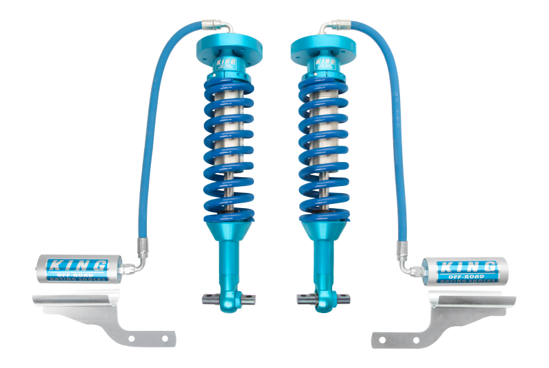 King Shocks 2015+ Ford F150 2WD Front 2.5 Dia Remote Reservoir Coilover (Pair) 25001-355