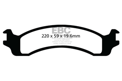 EBC Disc Brake Pad Set DP61640 Photo - Primary