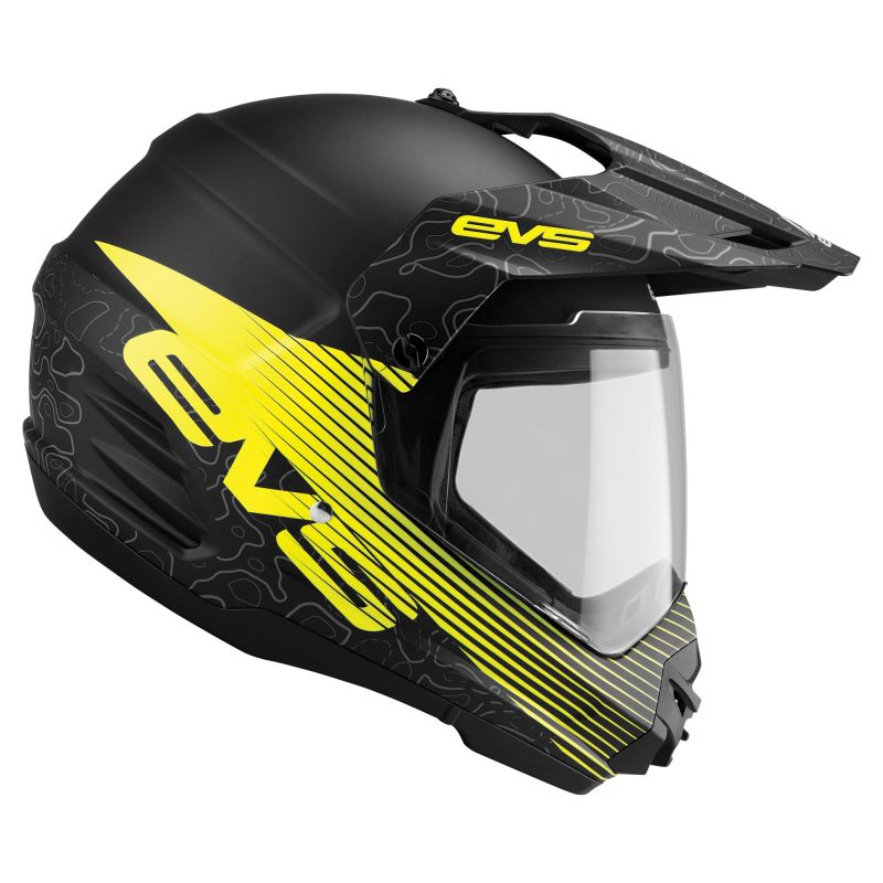 EVS Dual Sport Helmet Venture Arise Matte Black - Medium DSHE18VA-BK-M