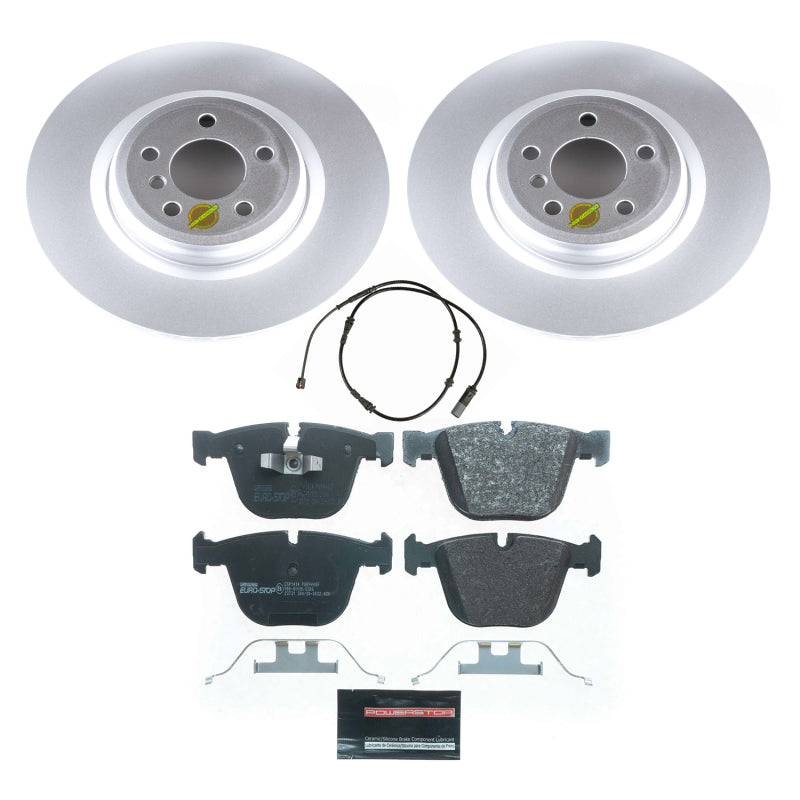 Power Stop 11-15 BMW 750Li Rear Euro-Stop Brake Kit ESK7087 ESK7087 Photo - Primary