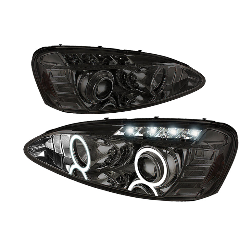 Spyder Pontiac Grand Prix 04-08 Projector Headlights LED Halo LED Smke PRO-YD-PGP04-HL-SMC 5011688 5011688 Photo - Primary