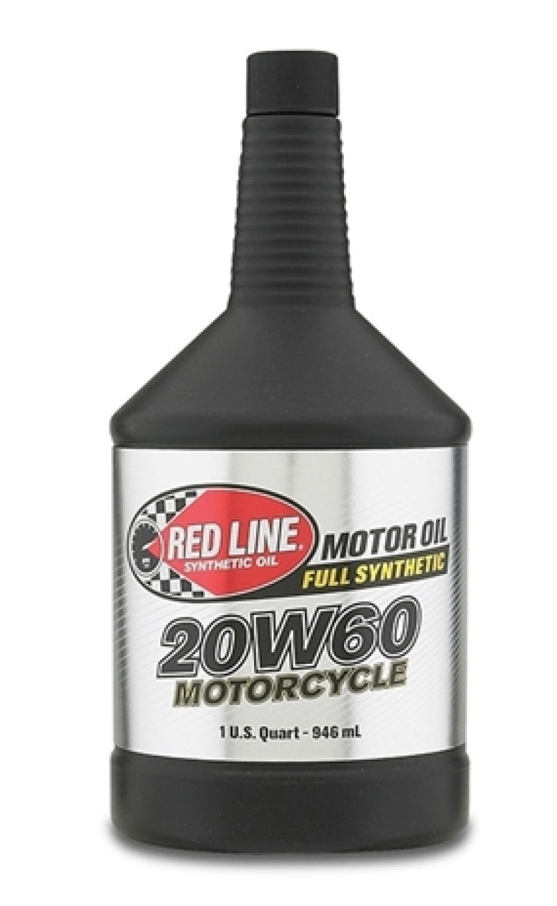 Red Line 20W60 Motorcycle Oil Quart 12604
