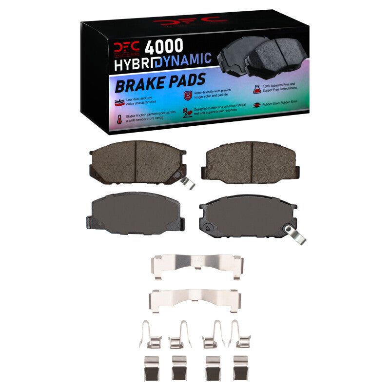 DFC DFC 4000 HybriDynamic Brake Pads Brakes, Rotors & Pads Brake Pads - OE main image