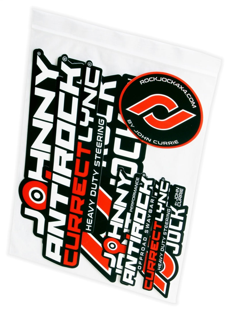 RockJock Sticker Pack Black Background RJ-700000-1 RJ-700000-1 Photo - Primary