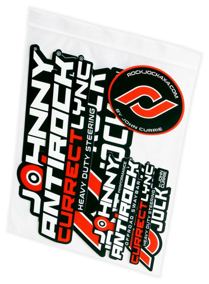 RockJock Sticker Pack Black Background RJ-700000-1 RJ-700000-1 Photo - Primary