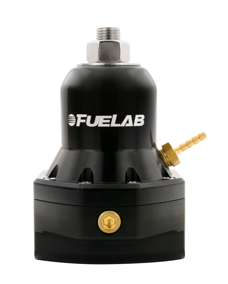 Fuelab 565 Carb Adjustable FPR 4-12 PSI (2) -10AN In (1) -10AN Return Max Flow Bypass - Black 56502-1 56502-1 Photo - Primary