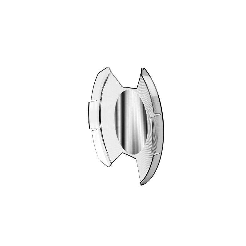 KC HiLiTES SlimLite 8in. LED Light Shield SAE Driving (Shield Only) - Clear 5209 5209 User 2