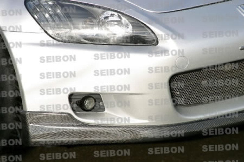 Seibon Carbon Fiber Front Lip for 2000-2003 Honda S2000 FL0003HDS2K-OE Photo - Primary