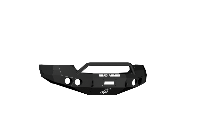Road Armor 08-10 GMC 2500 Stealth Front Winch Bumper w/Pre-Runner Guard - Tex Blk 37404B 37404B Photo - Primary