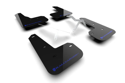 Rally Armor 23-24 Acura Integra Type S Black Mud Flap w/ Blue Logo MF129-UR-BLK-BL MF129-UR-BLK-BL Photo - Primary