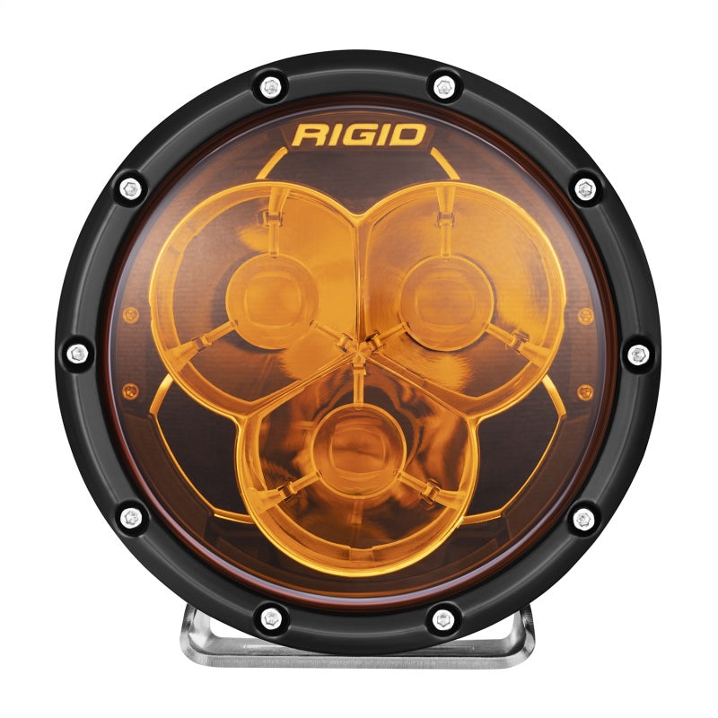Rigid Industries 360-Series Laser 6in Amber PRO Amber Backlight 36212 36212 Photo - Unmounted