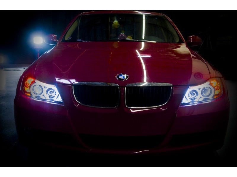 Spyder BMW E90 3-Series 06-08 4DR Projector CCFL Halo - Eyebrow Bulb Blk- PRO-YD-BMWE9005-CCFL-BK 5029652 5029652 User 1
