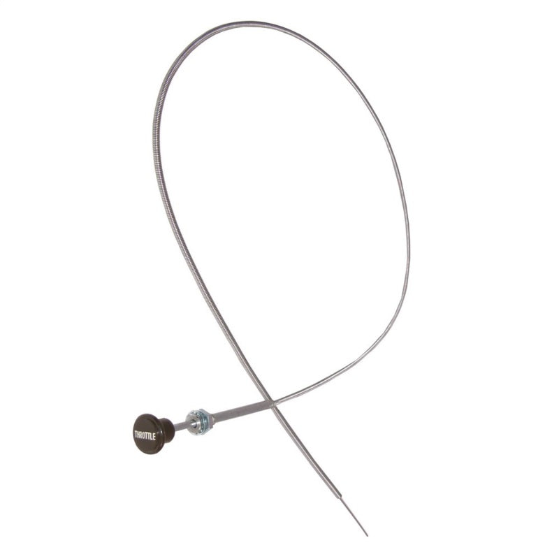 Omix Hand Throttle Cable Black Knob 41-71 Willys & Jp 17735.01 17735.01 Photo - Primary