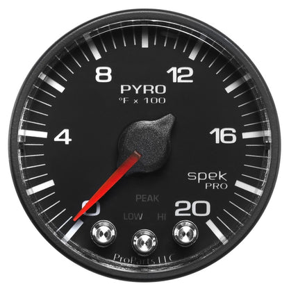 Autometer Spek-Pro 52.4mm 0-2000F Digital Stepper Motor Pyrometer Gauge P310328 P310328 User 2