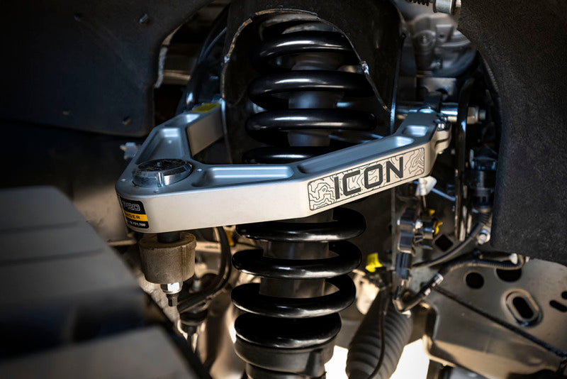 ICON Ford F-150 Raptor Billet Upper Control ARM w/ Delta Joint Pro Kit 98564DJ 98564DJ Photo - Mounted