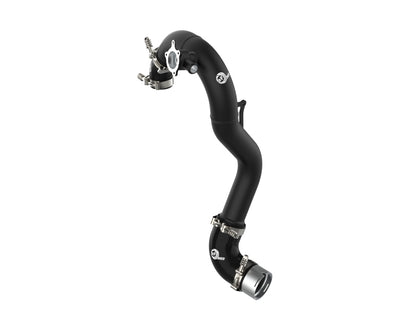 aFe Power 21-22 Ford Bronco L4-2.3L (t) BladeRunner 3 IN Aluminum Hot Charge Pipe Black 46-20578-B 46-20578-B Photo - Primary