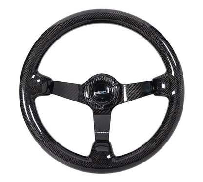 NRG Forged Carbon Fiber Steering Wheel (350mm / 3in. Deep) ST-036FC ST-036FC User 1