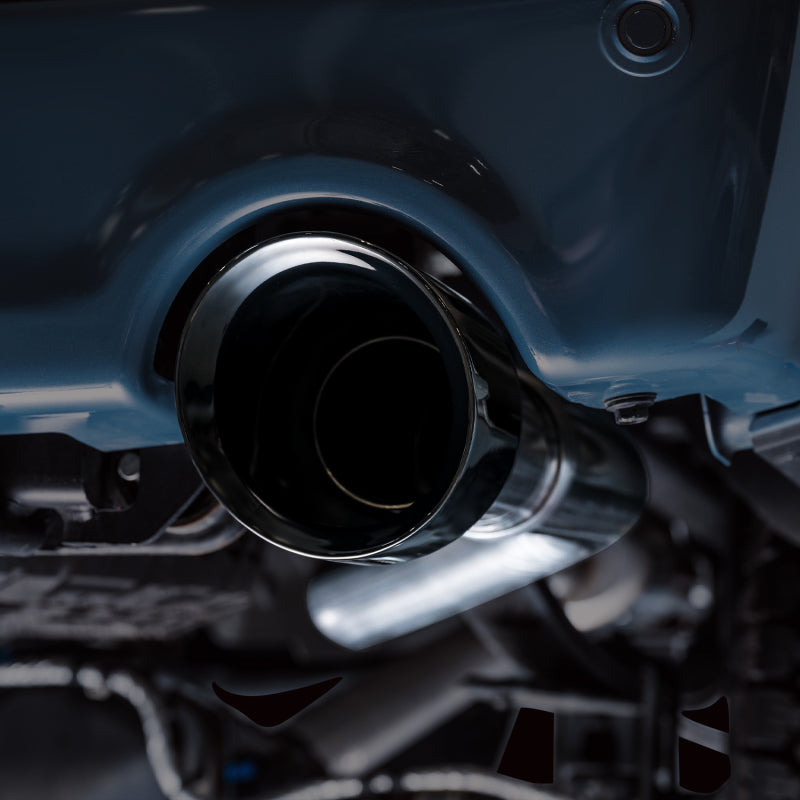 AWE Tuning 2021+ Ford F-150 Tremor (w/ Bumper Cutouts) 0FG Resonated Catback - Diamond Black Tips 3015-33402 3015-33402 Photo - Mounted
