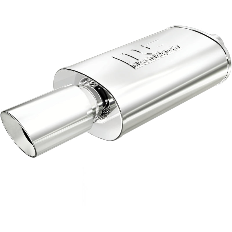 MagnaFlow 5" X 8" Oval Center/Center Performance Muffler With Tip 14851 Photo - Primary