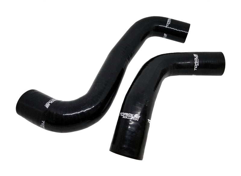 Torque Solution Silicone Radiator Hose Kit: Subaru WRX 08-14 / STI 08-21 / Forester XT 09-13 TS-SU-420BK Photo - Primary
