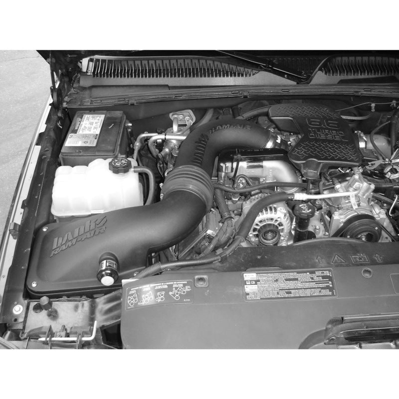 Banks Power 04-05 Chevy 6.6L LLY Ram-Air Intake System - Dry Filter 42135-D Photo - Mounted