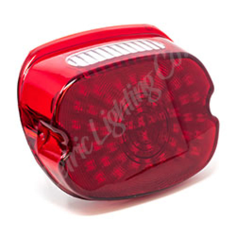 Letric Lighting 2022+ Low Rider ST SO-LO Slantback Low-Profile LED Taillight - Red Lens LLC-SLTL-RT-ST