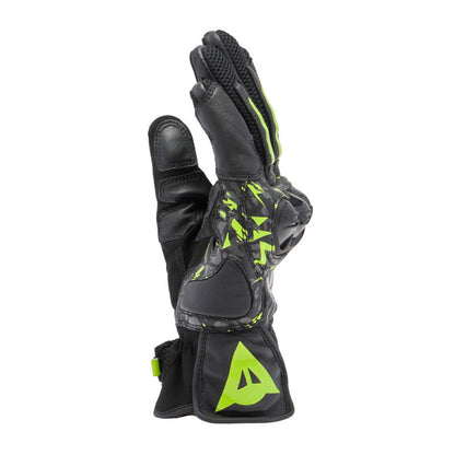 Dainese Mig 3 Unisex Leather Gloves Black/Anthracite/Yellow Fluorescent - Small 201815934-P18-S 201815934-P18-S User 1