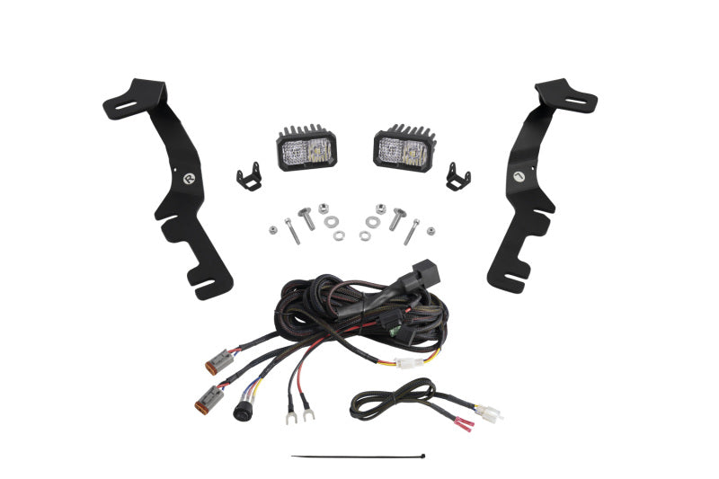 Diode Dynamics Stage Series Ditch Light Kit for 2019-Present Ram C2 Sport - White Combo DD7595 DD7595 Photo - Primary