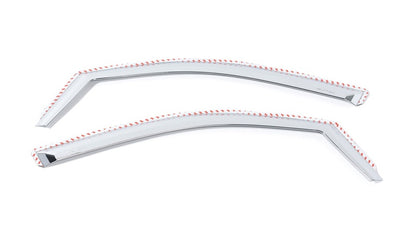 Putco 2020 Chevy Silv/Sierra HD 2500/3500 Crew/Dbl Cab (Front Only) Element Chrome Window Visors 480244 480244 Photo - Primary