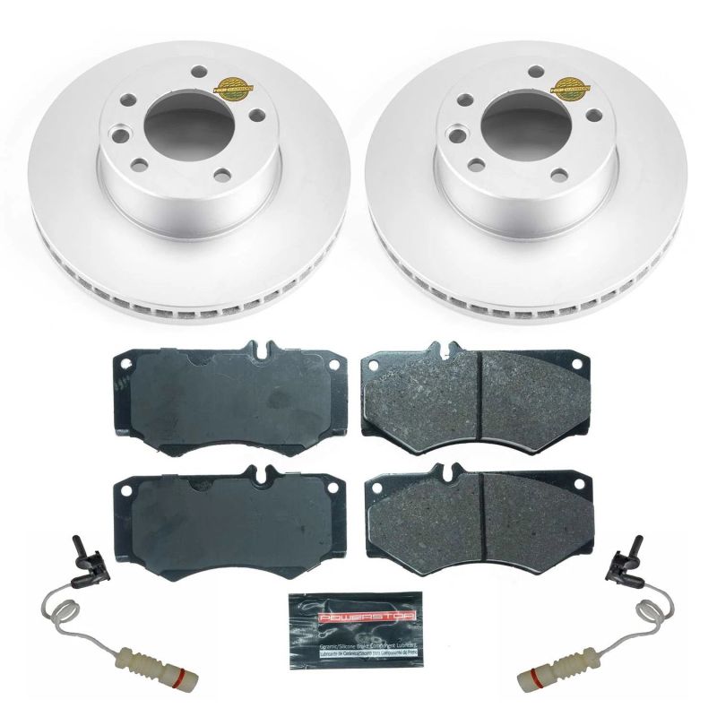 Power Stop 02-08 Mercedes-Benz G500 Front Euro-Stop Brake Kit ESK6879 ESK6879 Photo - Primary