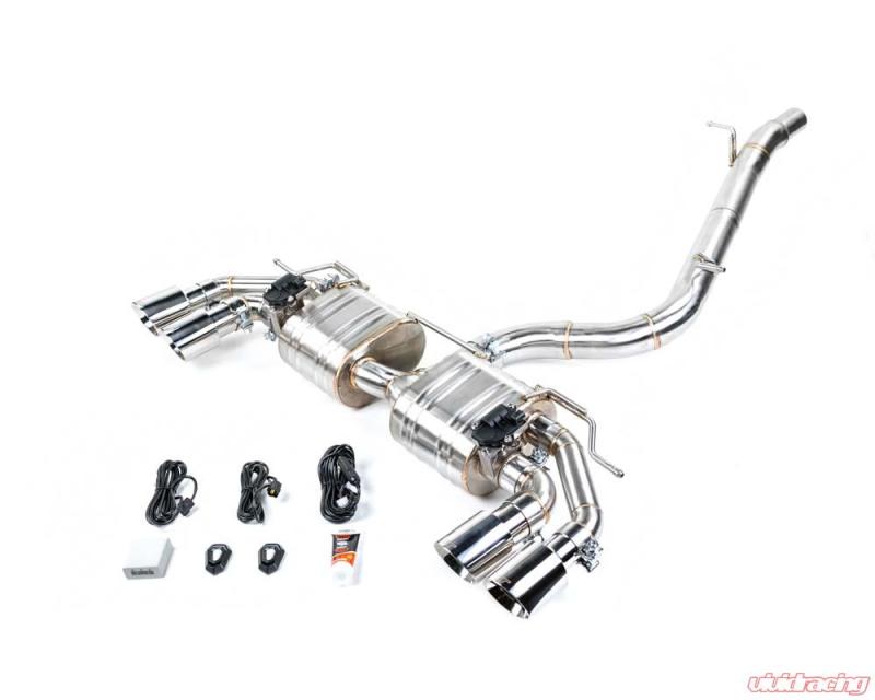 VR Performance Volkswagen Golf R MK7/7.5 Valvetronic 304 Stainless Exhaust System VR-VWMK7R-170S