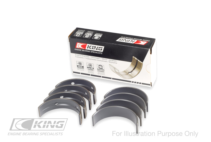 King Engine Bearings King Ford Ecoboost 2.7L V6 (Size 0.25) Main Bearing Set MB4558MC0.25