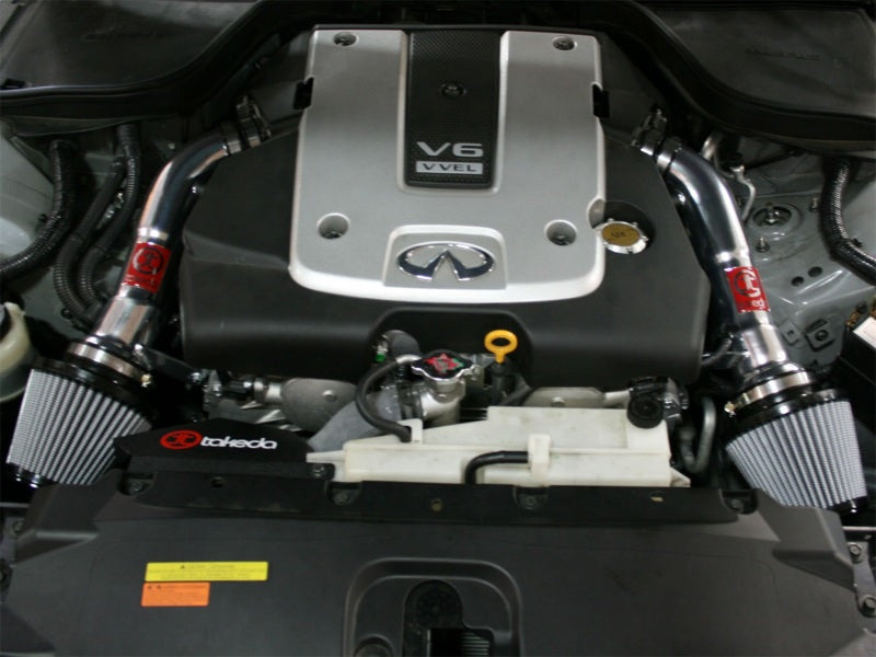 aFe Takeda Stage-2 Pro DRY S Cold Air Intake System: Infiniti G37 Coupe 08 TR-3008P Photo - Mounted