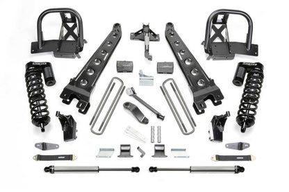 Fabtech 4" Radius Arm System w/Dirt Logic 4.0 Coliover & Rear Dirt Logic Shock K2204DL Photo - Primary