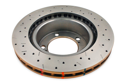 DBA 07+ Toyota Landcruiser 200 Series Front Drilled and Slotted 4000 Series Rotor 42722XS 42722XS Photo - out of package