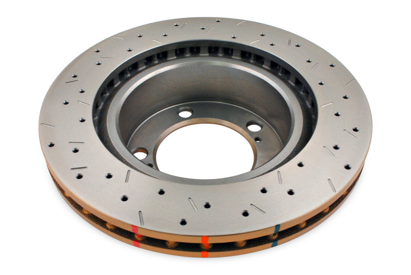 DBA 07+ Toyota Landcruiser 200 Series Front Drilled and Slotted 4000 Series Rotor 42722XS 42722XS Photo - out of package