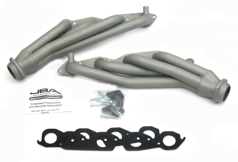 JBA 96-00 GM Truck 7.4L Voretc w/EGR & A.I.R. 1-3/4in Primary Ti Ctd Cat4Ward Header 1823SJT 1823SJT Photo - Primary
