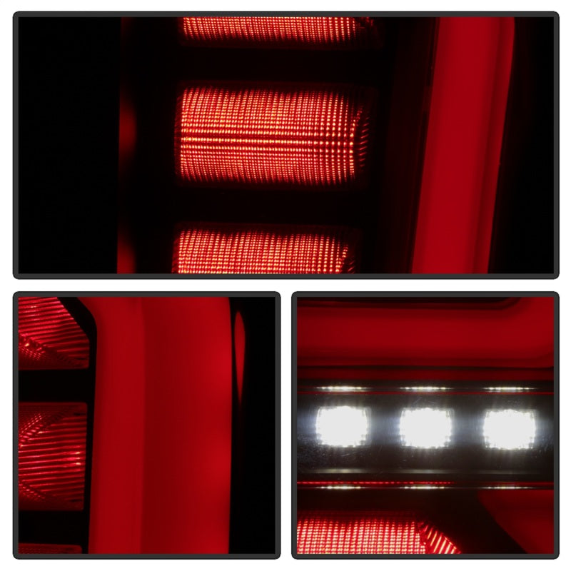 Spyder GMC Sierra 19-20 Incandescent Bulb Model Only LED Tail Lights-Black Smoke ALT-YD-GS19-LED-BSM 5000293 5000293 Photo - Unmounted