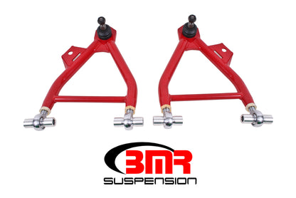 BMR 94-04 Mustang Lower A-Arms (Coilover Only) w/ Adj. Rod End and Tall Ball Joint - Red AA045R AA045R Photo - Primary
