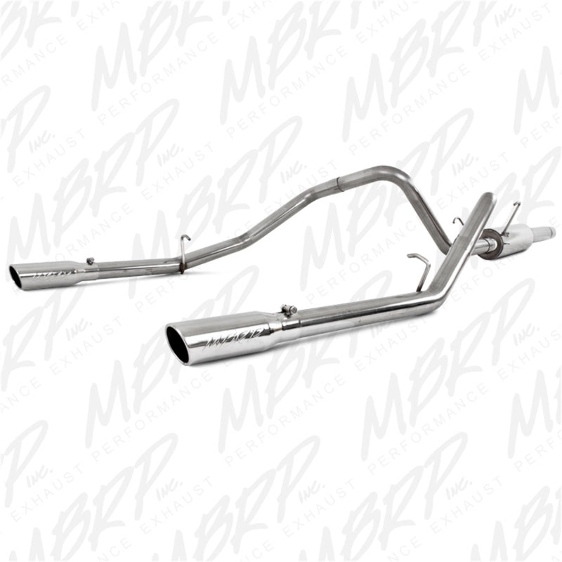 MBRP 2003 Dodge Ram Hemi 1500 5.7L SC/CC-SB Cat Back Dual Split Rear S5108409 Photo - Primary