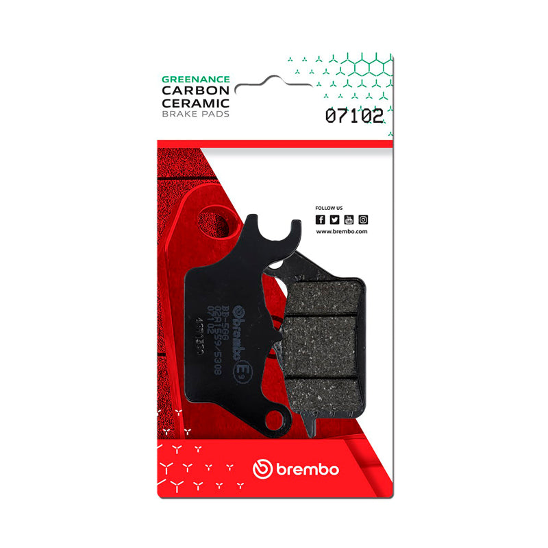 Brembo OE Honda Wave/Honda Super Cub Carbon Ceramic Brake Pad - Front 07102 07102 User 1