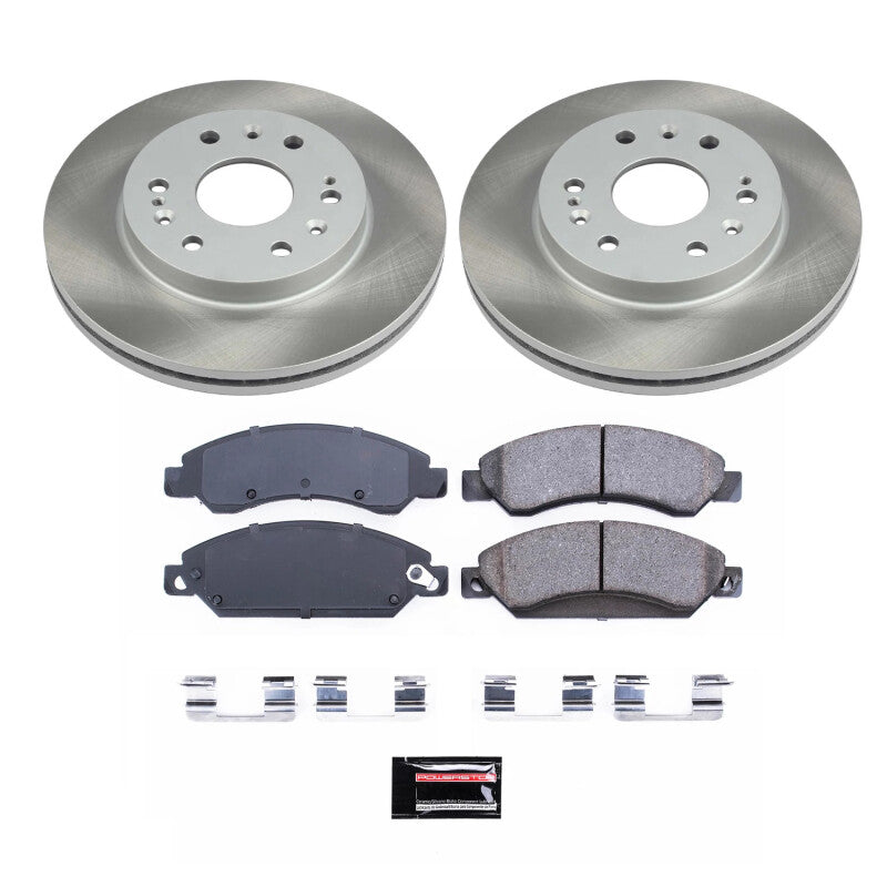 PowerStop Power Stop 2007 GMC Yukon XL 1500 Front Semi-Coated Rotor Kit SC2067 SC2067 Photo - Primary